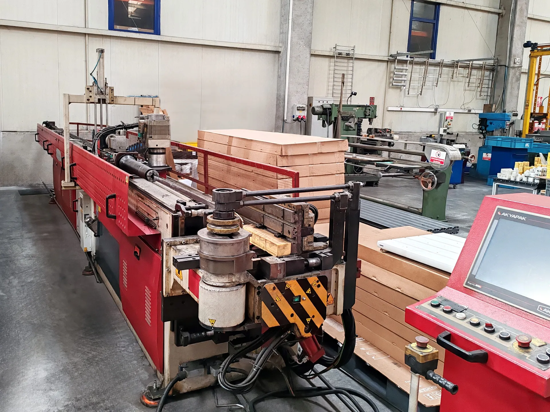 CNC Tube Bending Machine With Mandrel